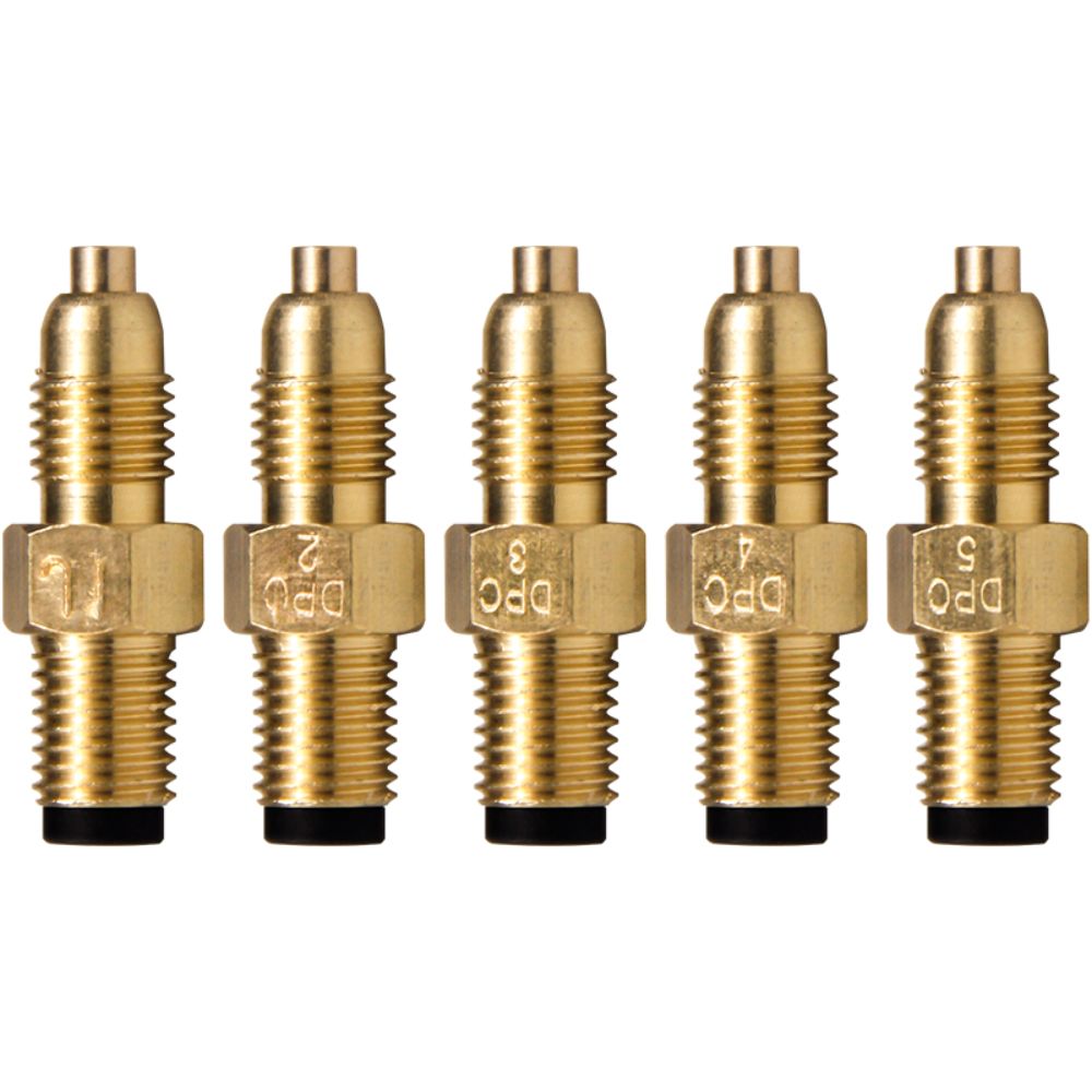 Centralized lube oil circuit DPC metering parts damped metering valve flow metering device lube oil 