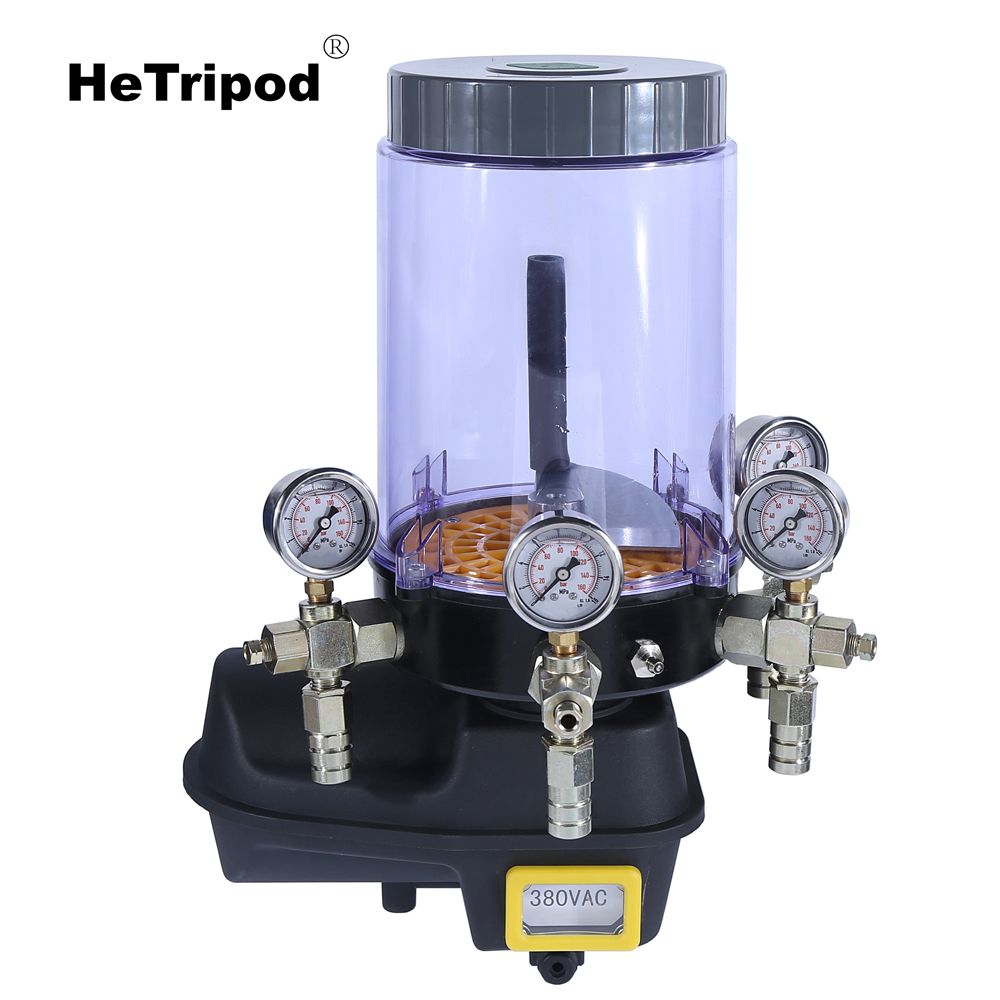Electric grease lubrication pump construction machinery agricultural machinery plunger oiling machin