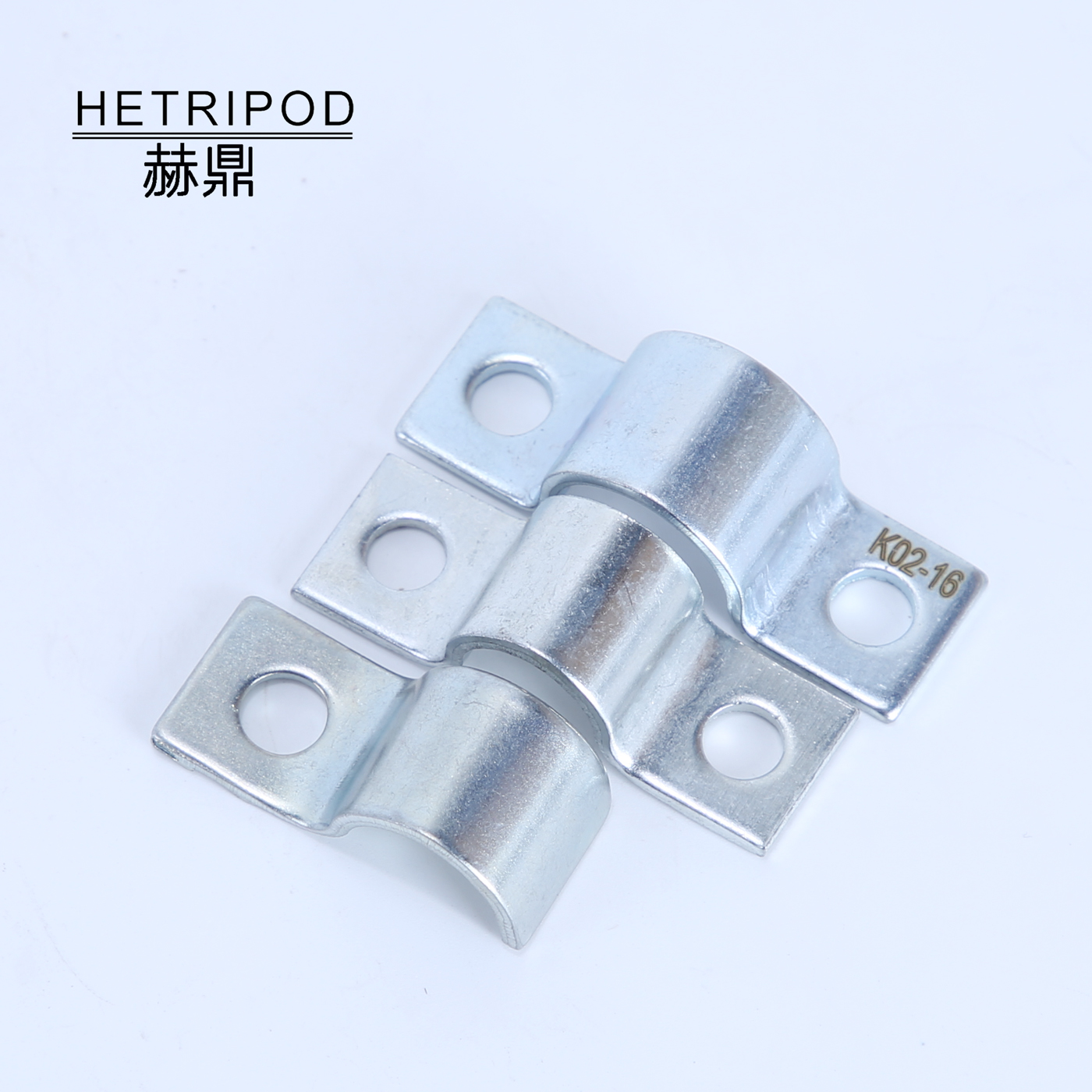 Carbon steel white zinc plated single side pipe ca