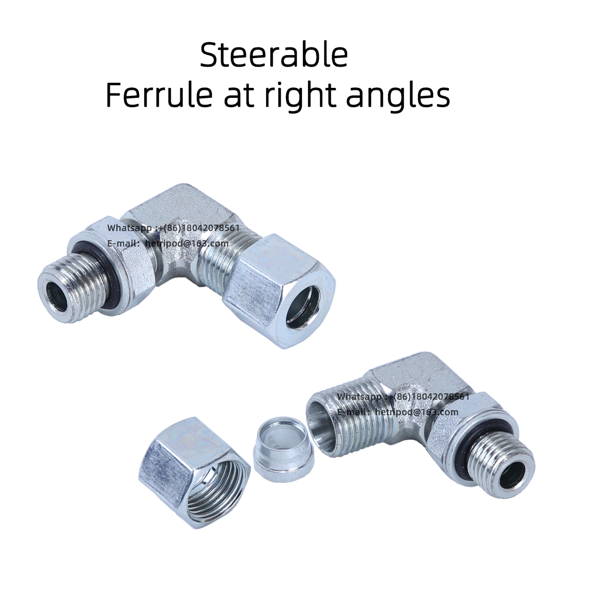 24° inner cone Hydraulic transition joint carbon s