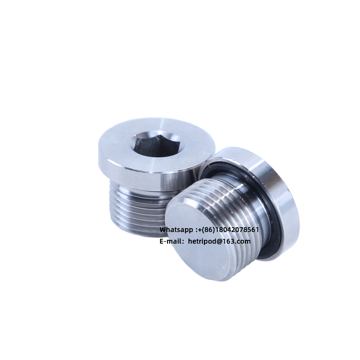 Hexagon flange face plug rubber gasket sealing rin